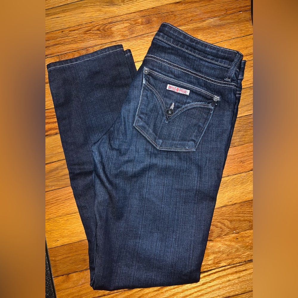 HUDSON dark wash denim jeans